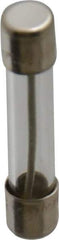Ferraz Shawmut - 250 VAC, 1.5 Amp, Time Delay Miniature Glass Fuse - Clip Mount, 1-1/4" OAL, 1/4" Diam - USA Tool & Supply