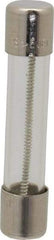 Ferraz Shawmut - 250 VAC, 2.5 Amp, Time Delay Miniature Glass Fuse - Clip Mount, 1-1/4" OAL, 1/4" Diam - USA Tool & Supply