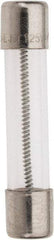 Ferraz Shawmut - 250 VAC, 3.2 Amp, Time Delay Miniature Glass Fuse - Clip Mount, 1-1/4" OAL, 1/4" Diam - USA Tool & Supply
