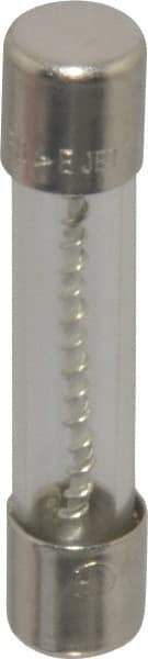 Ferraz Shawmut - 250 VAC, 8 Amp, Time Delay Miniature Glass Fuse - Clip Mount, 1-1/4" OAL, 1/4" Diam - USA Tool & Supply