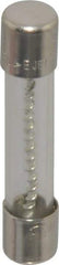Ferraz Shawmut - 250 VAC, 8 Amp, Time Delay Miniature Glass Fuse - Clip Mount, 1-1/4" OAL, 1/4" Diam - USA Tool & Supply