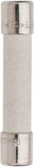 Ferraz Shawmut - 250 VAC, 0.5 Amp, Time Delay Miniature Ceramic Fuse - Clip Mount, 1-1/4" OAL, 1/4" Diam - USA Tool & Supply