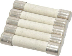 Ferraz Shawmut - 250 VAC, 3 Amp, Time Delay Miniature Ceramic Fuse - Clip Mount, 1-1/4" OAL, 1/4" Diam - USA Tool & Supply