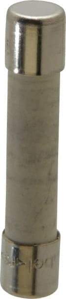 Ferraz Shawmut - 250 VAC, 5 Amp, Time Delay Miniature Ceramic Fuse - Clip Mount, 1-1/4" OAL, 1/4" Diam - USA Tool & Supply