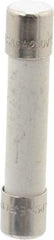 Ferraz Shawmut - 250 VAC, 6 Amp, Time Delay Miniature Ceramic Fuse - Clip Mount, 1-1/4" OAL, 1/4" Diam - USA Tool & Supply