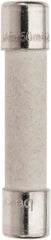 Ferraz Shawmut - 250 VAC, 0.75 Amp, Fast-Acting Miniature Ceramic Fuse - Clip Mount, 1-1/4" OAL, 1/4" Diam - USA Tool & Supply
