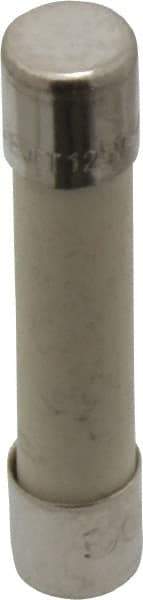 Ferraz Shawmut - 250 VAC, 3 Amp, Fast-Acting Miniature Ceramic Fuse - Clip Mount, 1-1/4" OAL, 1/4" Diam - USA Tool & Supply