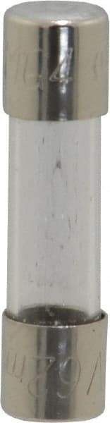 Ferraz Shawmut - 250 VAC, 0.06 Amp, Fast-Acting Miniature Glass Fuse - Clip Mount, 20mm OAL, 5mm Diam - USA Tool & Supply