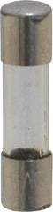 Ferraz Shawmut - 250 VAC, 0.1 Amp, Fast-Acting Miniature Glass Fuse - Clip Mount, 20mm OAL, 5mm Diam - USA Tool & Supply