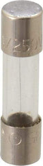Ferraz Shawmut - 250 VAC, 0.4 Amp, Fast-Acting Miniature Glass Fuse - Clip Mount, 20mm OAL, 5mm Diam - USA Tool & Supply