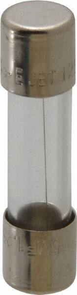 Ferraz Shawmut - 250 VAC, 1.25 Amp, Fast-Acting Miniature Glass Fuse - Clip Mount, 20mm OAL, 5mm Diam - USA Tool & Supply