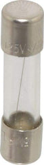 Ferraz Shawmut - 250 VAC, 1.5 Amp, Fast-Acting Miniature Glass Fuse - Clip Mount, 20mm OAL, 5mm Diam - USA Tool & Supply