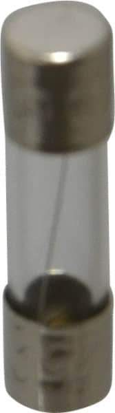Ferraz Shawmut - 250 VAC, 1.6 Amp, Fast-Acting Miniature Glass Fuse - Clip Mount, 20mm OAL, 5mm Diam - USA Tool & Supply