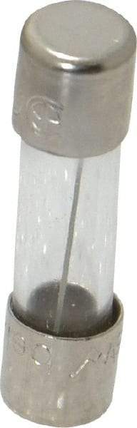 Ferraz Shawmut - 250 VAC, 3 Amp, Fast-Acting Miniature Glass Fuse - Clip Mount, 20mm OAL, 5mm Diam - USA Tool & Supply