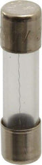 Ferraz Shawmut - 250 VAC, 0.5 Amp, Fast-Acting Miniature Glass Fuse - Clip Mount, 1" OAL, 1/4" Diam - USA Tool & Supply