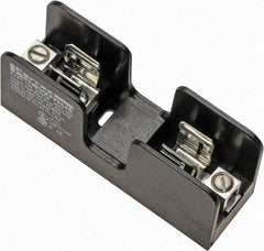 Ferraz Shawmut - 1 Pole, 250 VAC/VDC, 60 Amp, Screw Mount Fuse Block - 3 Inch Long x 1-1/4 Inch Wide x 1.38 Inch High Block - USA Tool & Supply