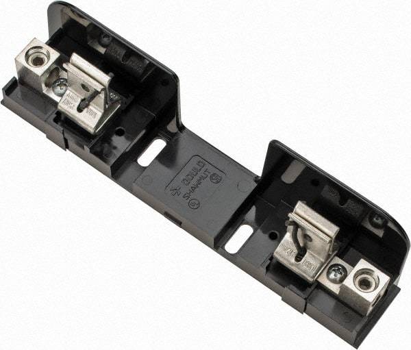 Ferraz Shawmut - 1 Pole, 250 VAC/VDC, 100 Amp, Screw Mount Fuse Block - 3 Inch Long x 0.97 Inch Wide x 1.38 Inch High Block - USA Tool & Supply