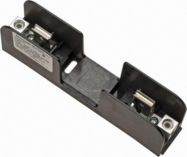 Ferraz Shawmut - 1 Pole, 250 VAC/VDC, 100 Amp, Screw Mount Fuse Block - 3 Inch Long x 1-1/4 Inch Wide x 1.38 Inch High Block - USA Tool & Supply