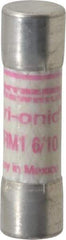 Ferraz Shawmut - 250 VAC, 1.6 Amp, Time Delay General Purpose Fuse - Clip Mount, 1-1/2" OAL, 10 at AC kA Rating, 13/32" Diam - USA Tool & Supply