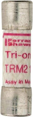 Ferraz Shawmut - 250 VAC, 2.25 Amp, Time Delay General Purpose Fuse - Clip Mount, 1-1/2" OAL, 10 at AC kA Rating, 13/32" Diam - USA Tool & Supply
