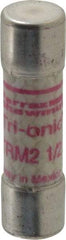 Ferraz Shawmut - 250 VAC, 2.5 Amp, Time Delay General Purpose Fuse - Clip Mount, 1-1/2" OAL, 10 at AC kA Rating, 13/32" Diam - USA Tool & Supply