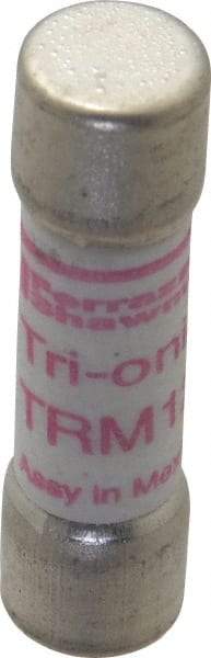 Ferraz Shawmut - 250 VAC, 12 Amp, Time Delay General Purpose Fuse - Clip Mount, 1-1/2" OAL, 10 at AC kA Rating, 13/32" Diam - USA Tool & Supply