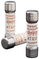Ferraz Shawmut - 500 VAC, 0.15 Amp, Time Delay General Purpose Fuse - Clip Mount, 1-1/2" OAL, 10 at AC kA Rating, 13/32" Diam - USA Tool & Supply