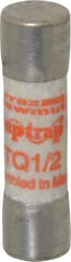 Ferraz Shawmut - 500 VAC, 0.5 Amp, Time Delay General Purpose Fuse - Clip Mount, 1-1/2" OAL, 10 at AC kA Rating, 13/32" Diam - USA Tool & Supply
