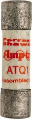 Ferraz Shawmut - 500 VAC, 1.13 Amp, Time Delay General Purpose Fuse - Clip Mount, 1-1/2" OAL, 10 at AC kA Rating, 13/32" Diam - USA Tool & Supply