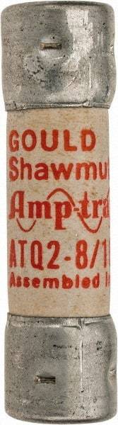Ferraz Shawmut - 500 VAC, 2.8 Amp, Time Delay General Purpose Fuse - Clip Mount, 1-1/2" OAL, 10 at AC kA Rating, 13/32" Diam - USA Tool & Supply