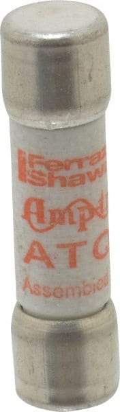 Ferraz Shawmut - 500 VAC, 9 Amp, Time Delay General Purpose Fuse - Clip Mount, 1-1/2" OAL, 10 at AC kA Rating, 13/32" Diam - USA Tool & Supply