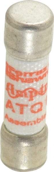 Ferraz Shawmut - 500 VAC, 15 Amp, Time Delay General Purpose Fuse - Clip Mount, 1-1/2" OAL, 10 at AC kA Rating, 13/32" Diam - USA Tool & Supply