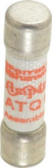 Ferraz Shawmut - 500 VAC, 15 Amp, Time Delay General Purpose Fuse - Clip Mount, 1-1/2" OAL, 10 at AC kA Rating, 13/32" Diam - USA Tool & Supply