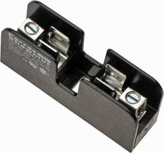 Ferraz Shawmut - 1 Pole, 14 to 6 AWG, 600 VAC/VDC, 30 Amp, DIN Rail Mount, Screw Mount Fuse Block - 13/32 Inch Diameter x 1-1/2 Inch Fuse Length, 3.04 Inch Long x 0.85 Inch Wide x 1.31 Inch High Block - USA Tool & Supply