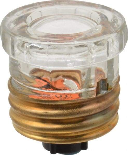 Ferraz Shawmut - 125 VAC, 20 Amp, Time Delay Plug Fuse - Screw Mount Mount, 1.29" OAL, 10 at AC kA Rating, 1-1/8" Diam - USA Tool & Supply