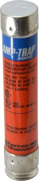 Ferraz Shawmut - 600 VAC/VDC, 35 Amp, Time Delay General Purpose Fuse - Clip Mount, 5-1/2" OAL, 100 at DC, 200 at AC kA Rating, 1-1/16" Diam - USA Tool & Supply