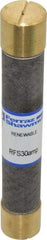 Ferraz Shawmut - 600 VAC, 30 Amp, Fast-Acting Renewable Fuse - Clip Mount, 127mm OAL, 10 at AC kA Rating, 13/16" Diam - USA Tool & Supply