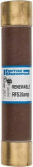 Ferraz Shawmut - 600 VAC, 35 Amp, Fast-Acting Renewable Fuse - Clip Mount, 5-1/2" OAL, 10 at AC kA Rating, 1-1/16" Diam - USA Tool & Supply