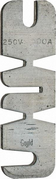 Ferraz Shawmut - 250 VAC, 500 Amp, Fast-Acting Renewable Fuse - Fuse Holder Mount, 10-3/8" OAL, 10 at AC kA Rating, 2-9/16" Diam - USA Tool & Supply