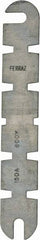 Ferraz Shawmut - 600 VAC, 150 Amp, Fast-Acting Renewable Fuse - Fuse Holder Mount, 9-5/8" OAL, 10 at AC kA Rating, 1-13/16" Diam - USA Tool & Supply