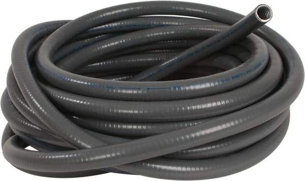 Made in USA - 1/2" Trade Size, 50' Long, Flexible Liquidtight Conduit - Steel - USA Tool & Supply