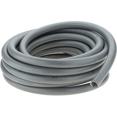 Made in USA - 1" Trade Size, 50' Long, Flexible Liquidtight Conduit - Steel - USA Tool & Supply