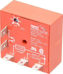 NCC - 5 Pin, Time Delay Relay - 1 at Resistive or Inductive Load Contact Amp, 120 VAC, On Board Trimpot - USA Tool & Supply