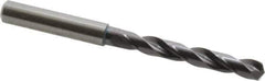 Guhring - 6.7mm 140° Solid Carbide Jobber Drill - FIREX Finish, Right Hand Cut, Spiral Flute, Straight Shank, 91mm OAL, SU Point - USA Tool & Supply