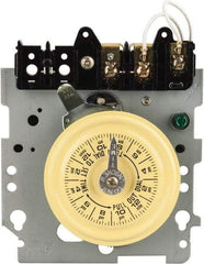 Intermatic - 24 hr Mechanism Only Analog Electromechanical Timer Switch - 12 On/Off per Day, 120 VAC, 60 Hz, - USA Tool & Supply