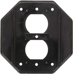 Intermatic - Electrical Outlet Box Aluminum Duplex Insert - Includes (1) Insert - USA Tool & Supply