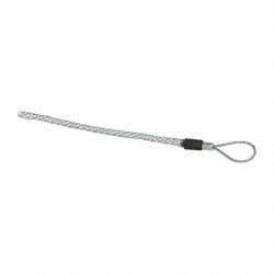 Hubbell Wiring Device-Kellems - Flexible Eye, Single Weave Mesh, Steel Wire Pulling Grip - 7" Mesh, 0.38 to 0.49" Cable Diam - USA Tool & Supply