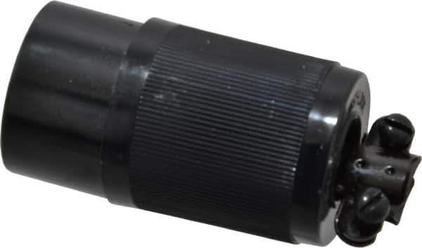 Hubbell Wiring Device-Kellems - 125/250 VAC, 15 Amp, ML-3R Configuration, Industrial Grade, Ungrounded Connector - 3 Phase, 3 Poles, IP20, 0.281 to 0.421 Inch Cord Diameter - USA Tool & Supply