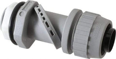 Hubbell Wiring Device-Kellems - 3/4" Trade, Thermoplastic Push In Straight Liquidtight Conduit Connector - Noninsulated - USA Tool & Supply