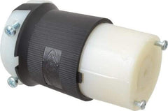 Hubbell Wiring Device-Kellems - 120/208 VAC, 20 Amp, L21-20R Configuration, Industrial Grade, Self Grounding Connector - 3 Phase, 4 Poles, IP20, 0.35 to 1.15 Inch Cord Diameter - USA Tool & Supply